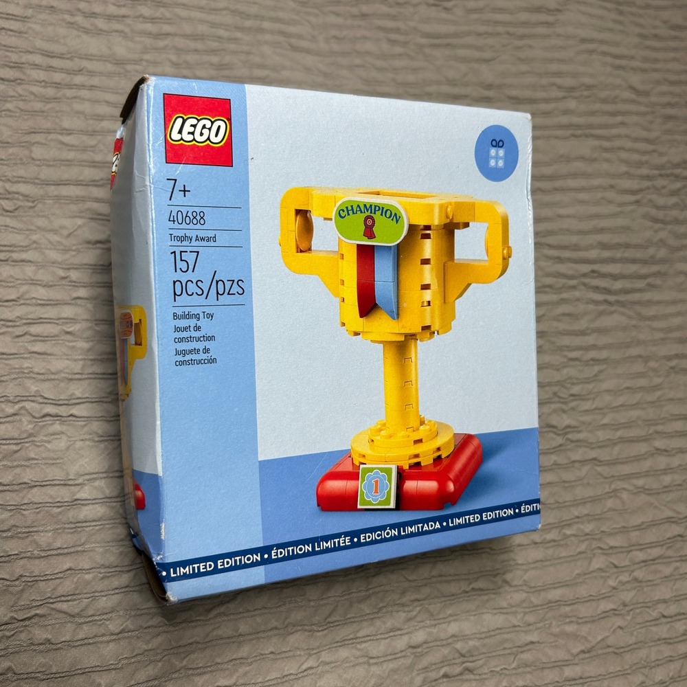 LEGO Trophy Award 40688 Limited Edition 157 Pcs Building Toy Set New Sealed